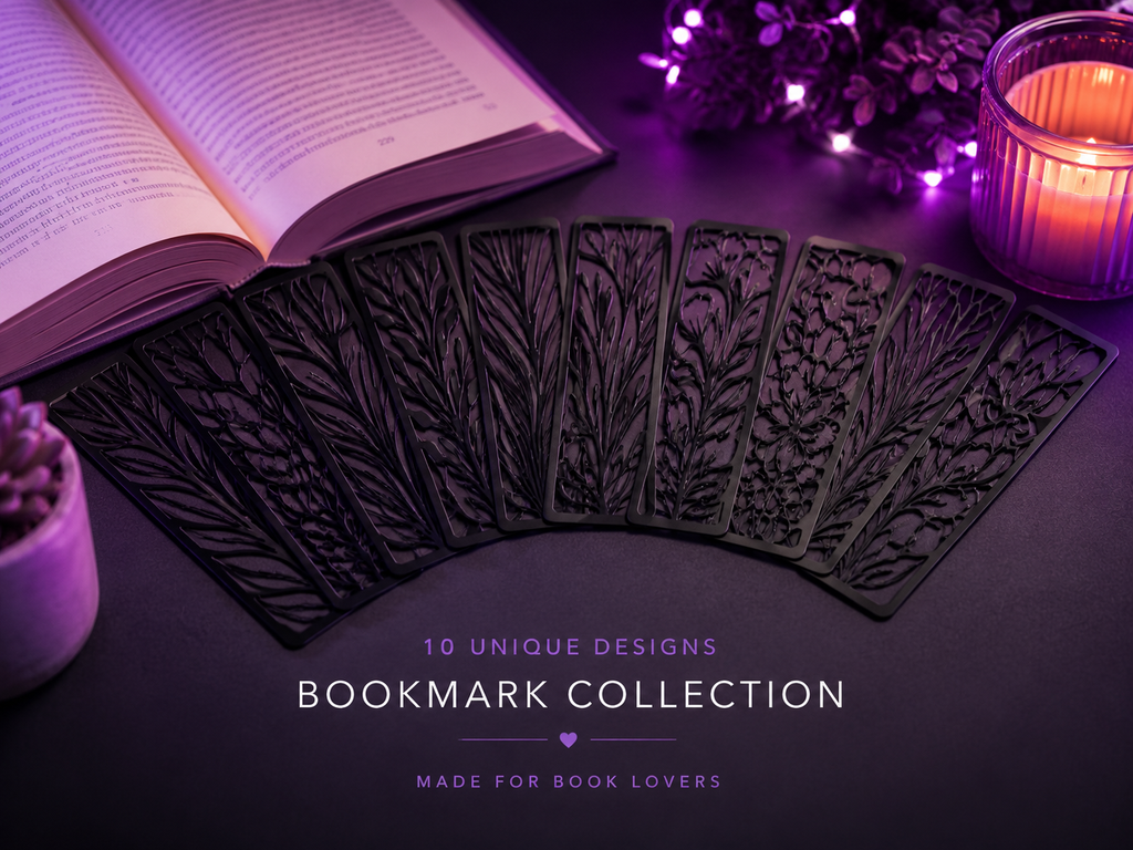 Floral Bookmark Collection – 10 Unique Designs