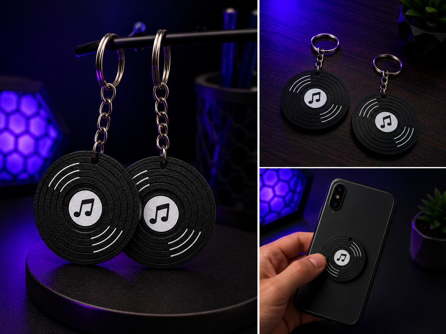 Custom NFC Music Keychain – Tap to Play Your Favorite Song