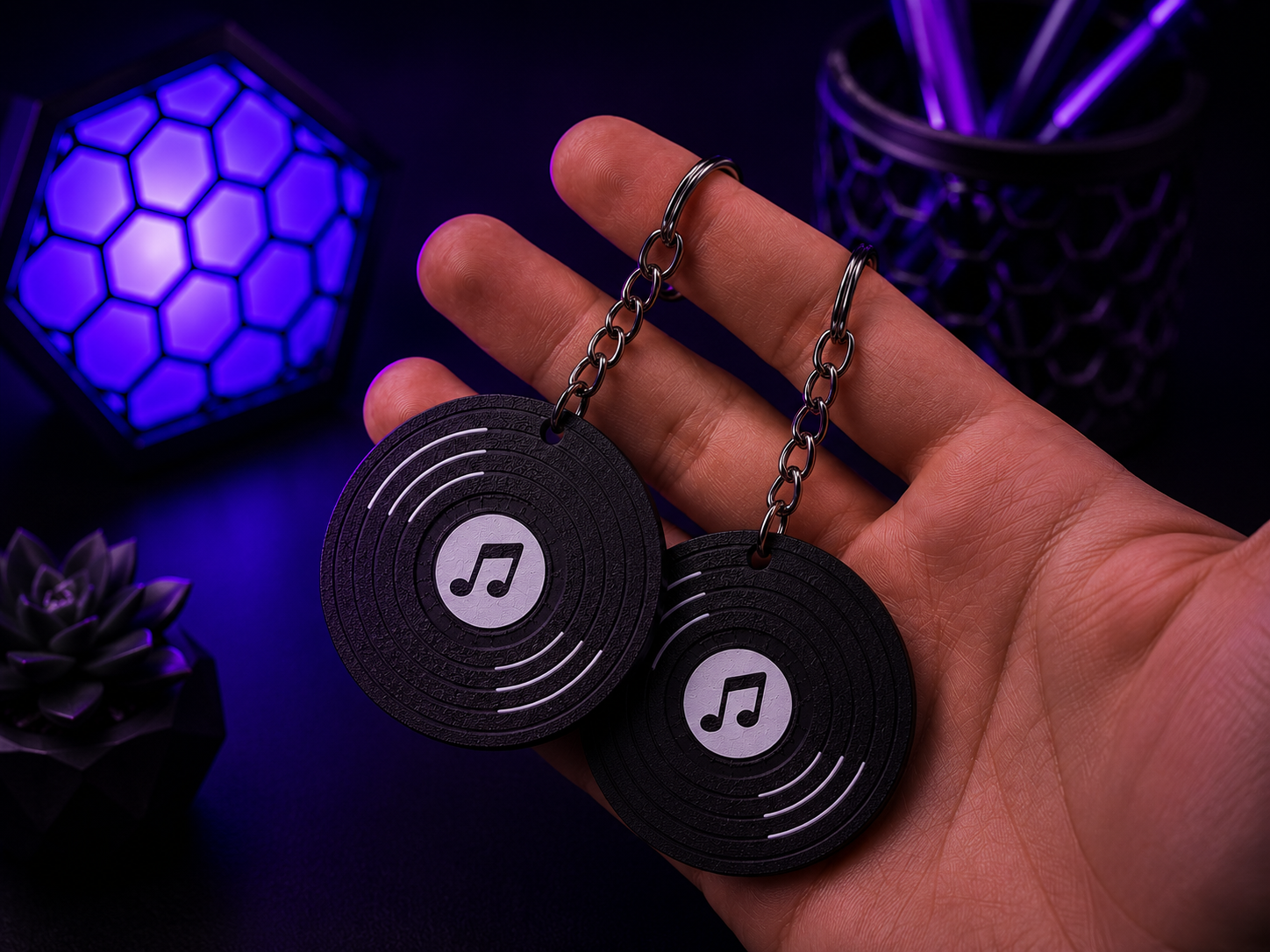 Custom NFC Music Keychain – Tap to Play Your Favorite Song