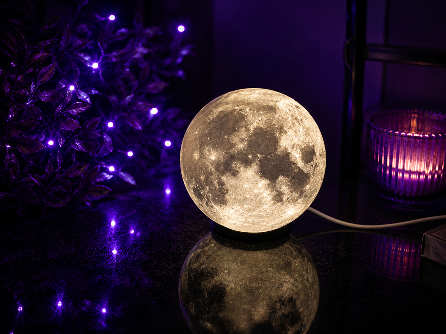 Moon Lamp – 3D Printed Night Light
