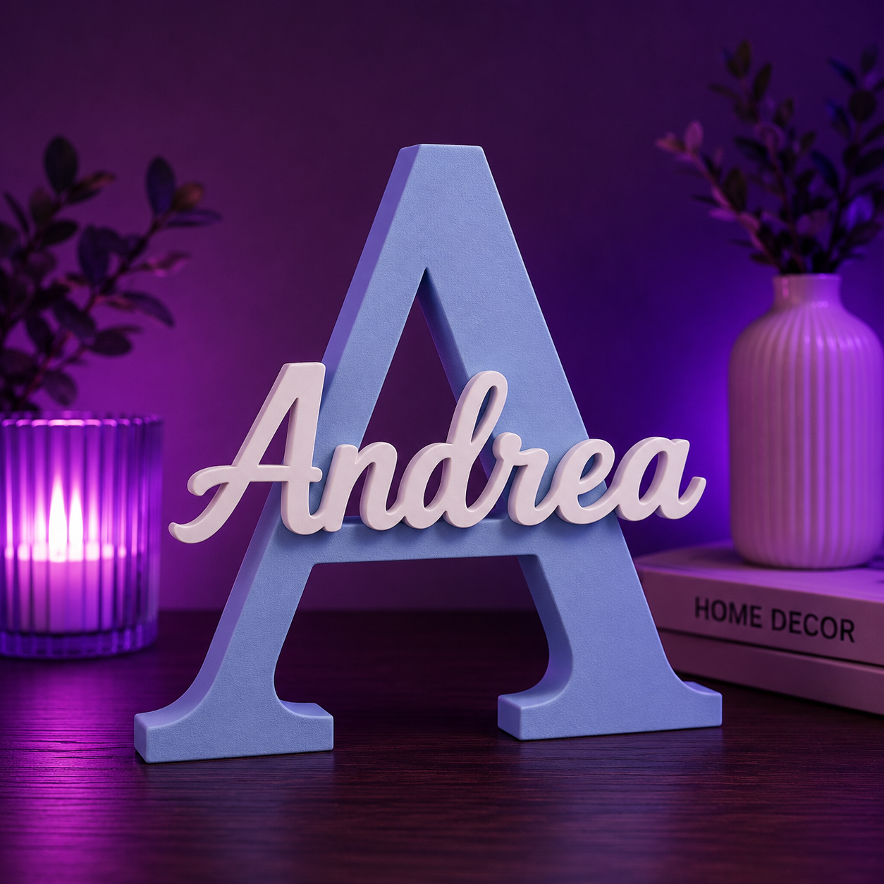 Personalized Name Letter Decor