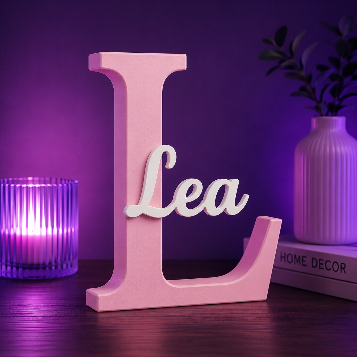 Personalized Name Letter Decor