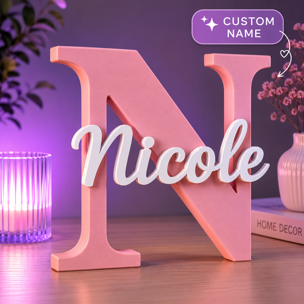 Personalized Name Letter Decor
