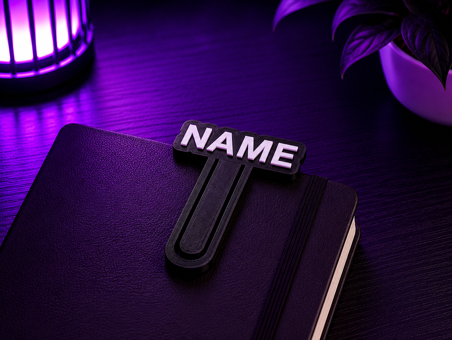 Custom Name Bookmark Clip