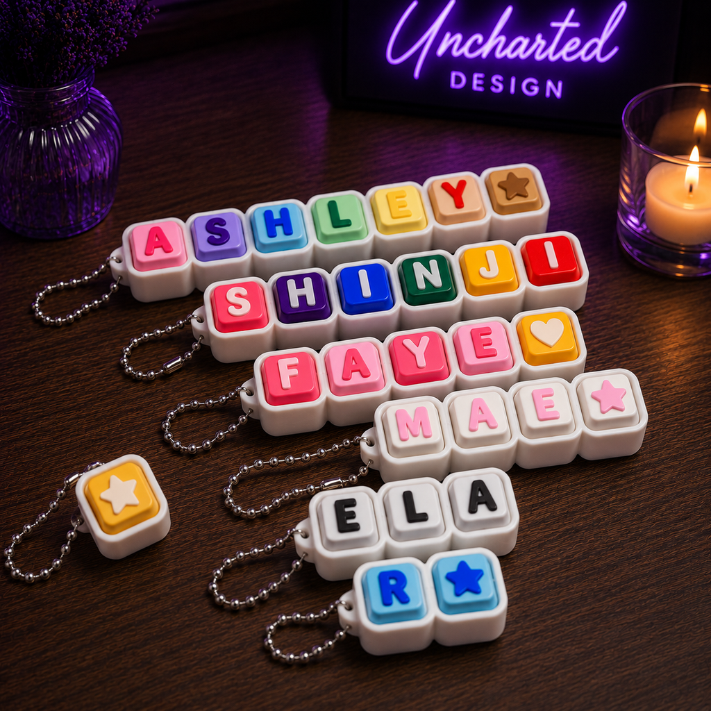 Custom Keycap Clicker Keychain
